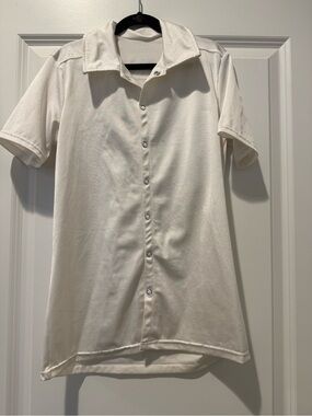 Weissman Boys Collared Shirt (12501), White, Size LC